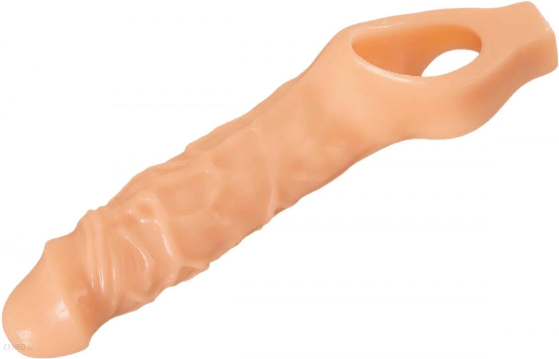 miękka gumowa nakładka na penisa